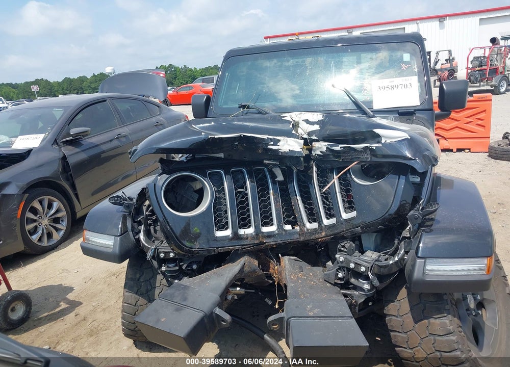 2021 JEEP GLADIATOR OVERLAND 4X4 VIN: 1C6HJTFG5ML504528