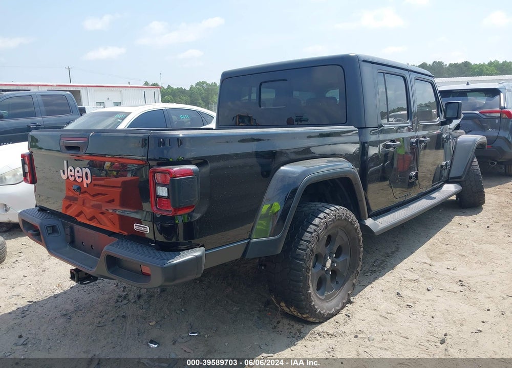 2021 JEEP GLADIATOR OVERLAND 4X4 VIN: 1C6HJTFG5ML504528
