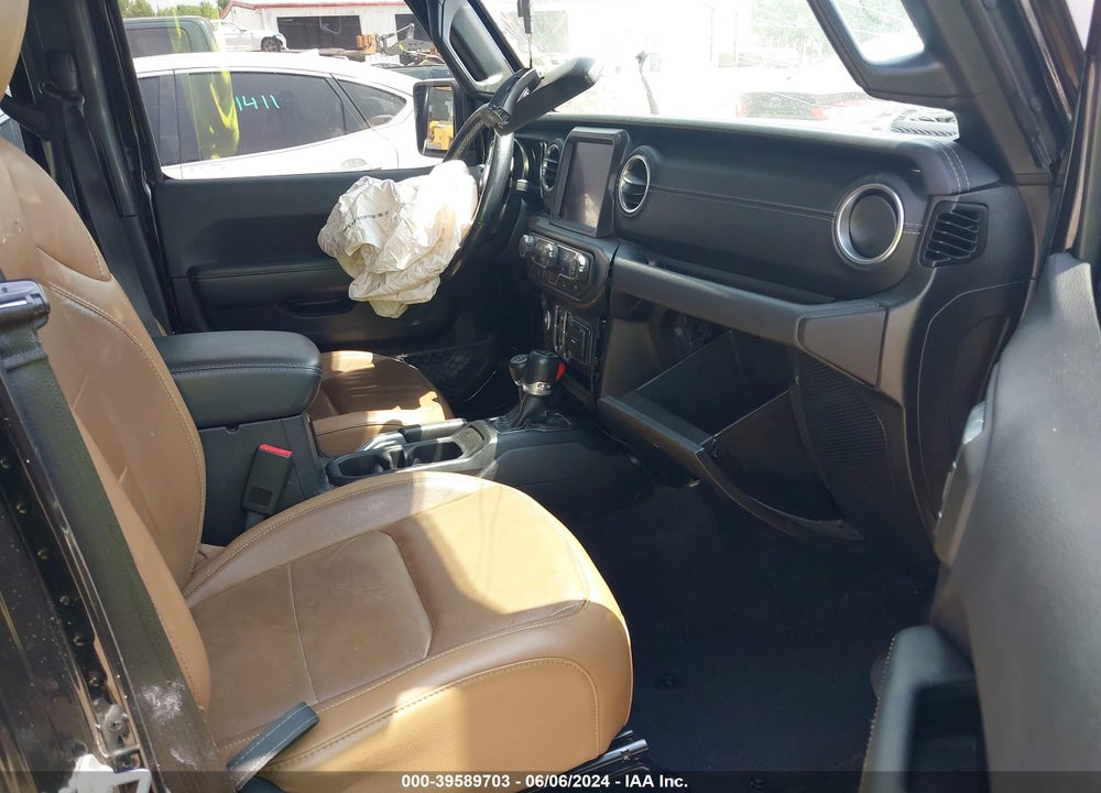 2021 JEEP GLADIATOR OVERLAND 4X4 VIN: 1C6HJTFG5ML504528