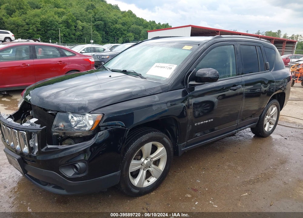 2016 JEEP COMPASS LATITUDE VIN: 1C4NJDEB4GD587245
