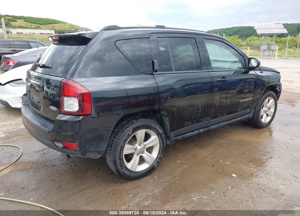 2016 JEEP COMPASS LATITUDE VIN: 1C4NJDEB4GD587245