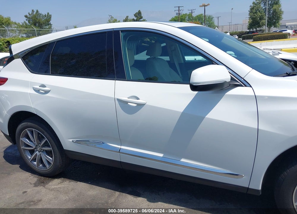 2021 ACURA RDX TECHNOLOGY PACKAGE VIN: 5J8TC1H58ML006516