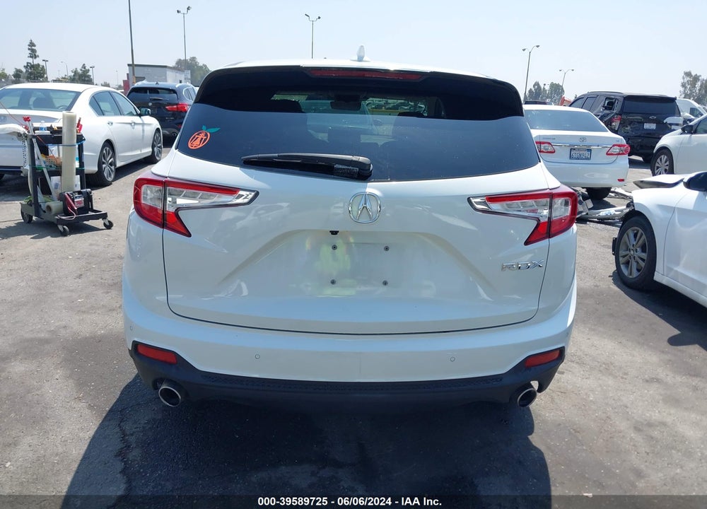 2021 ACURA RDX TECHNOLOGY PACKAGE VIN: 5J8TC1H58ML006516