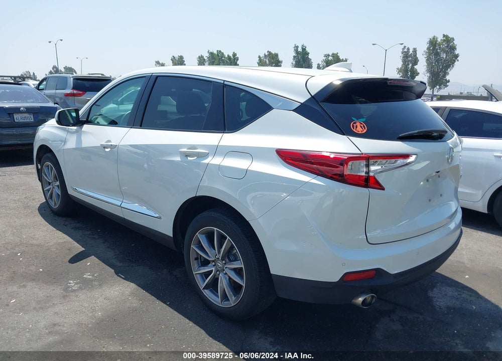 2021 ACURA RDX TECHNOLOGY PACKAGE VIN: 5J8TC1H58ML006516