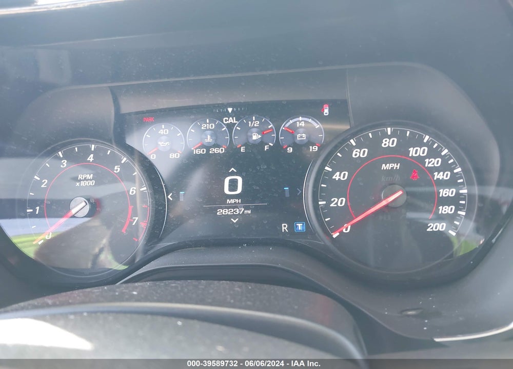 2019 CHEVROLET CAMARO 2SS VIN: 1G1FG1R7XK0128639