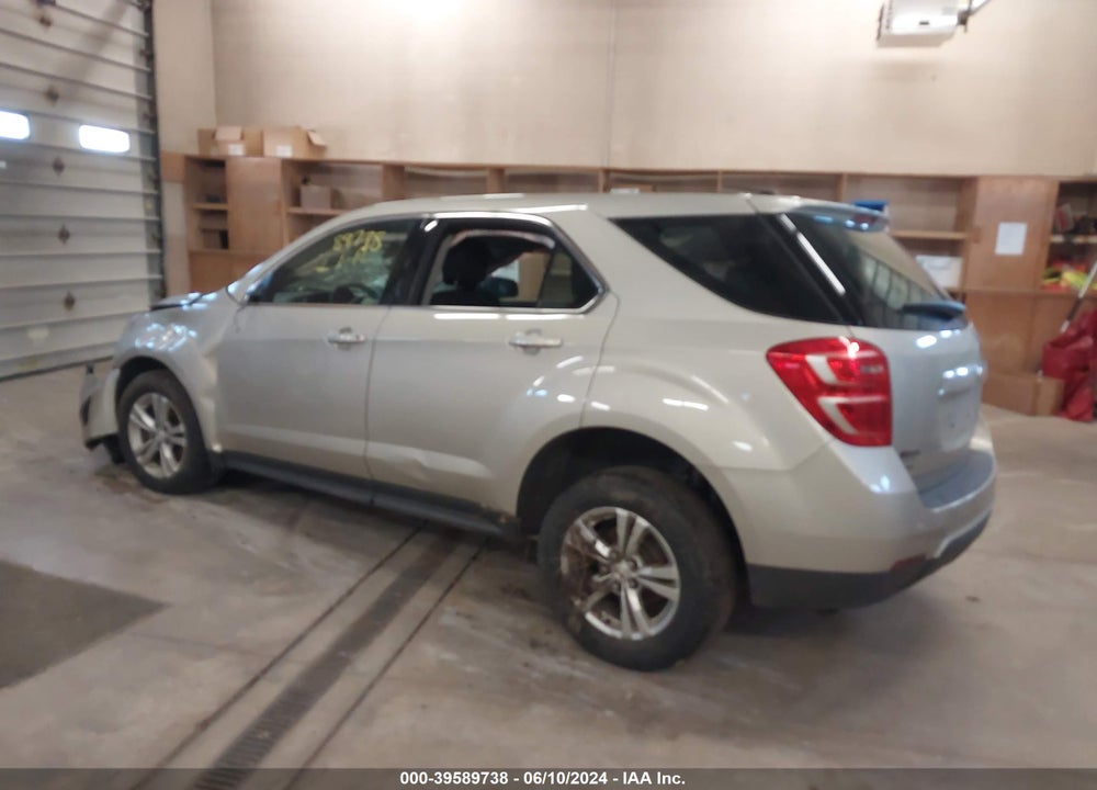 2016 CHEVROLET EQUINOX LS VIN: 1GNFLEEK9GZ106565