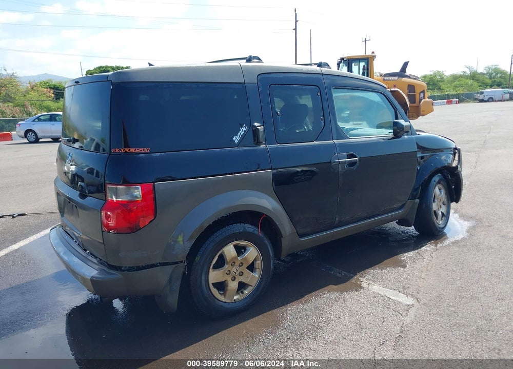 2004 HONDA ELEMENT EX VIN: 5J6YH28614L031496