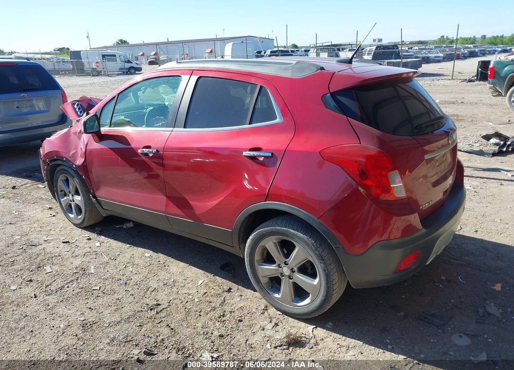 2013 BUICK ENCORE PREMIUM VIN: KL4CJDSB6DB106604