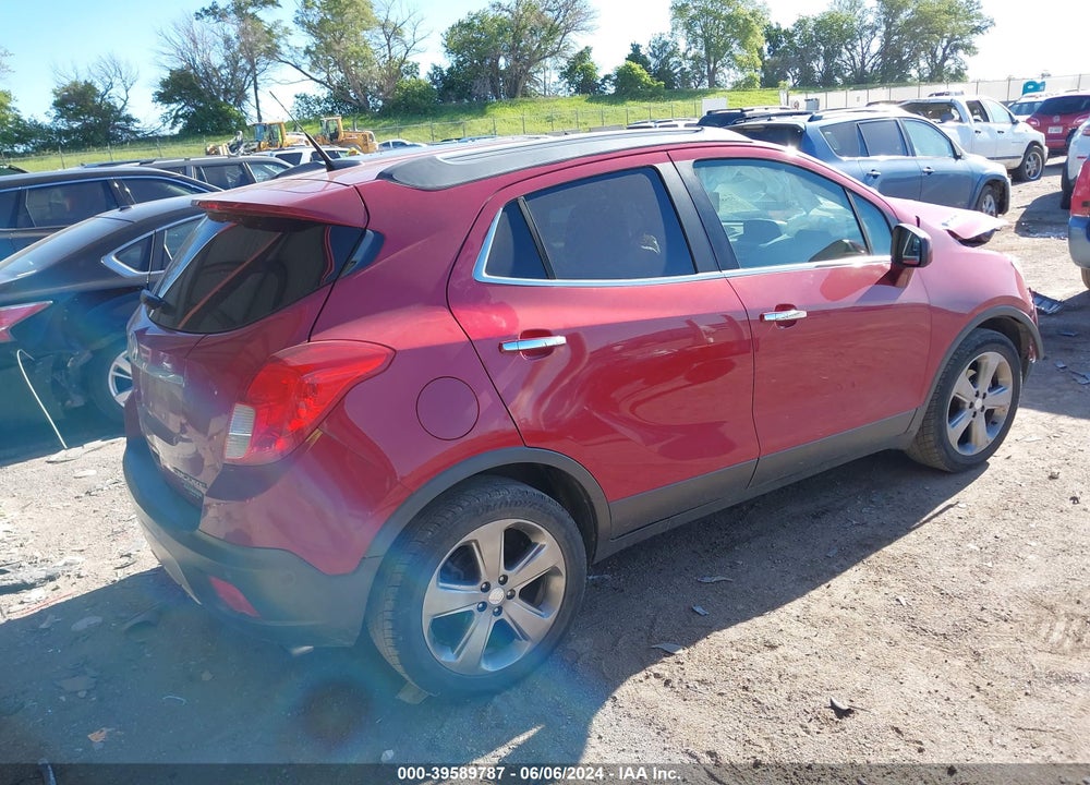 2013 BUICK ENCORE PREMIUM VIN: KL4CJDSB6DB106604