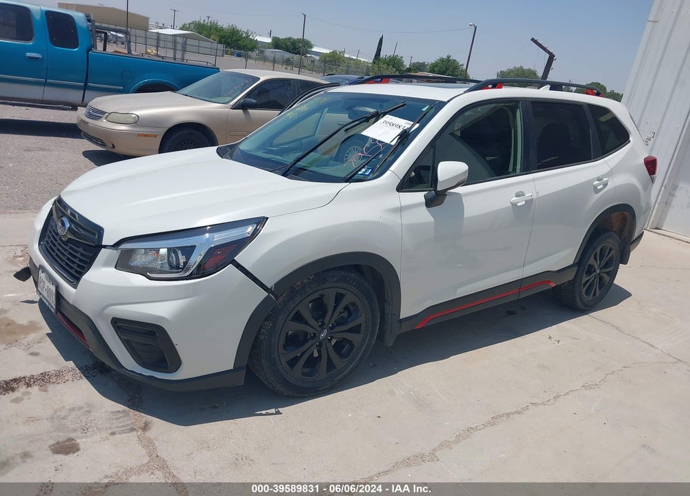 2020 SUBARU FORESTER SPORT VIN: JF2SKARC4LH518853