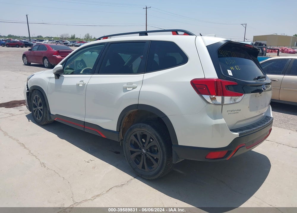 2020 SUBARU FORESTER SPORT VIN: JF2SKARC4LH518853