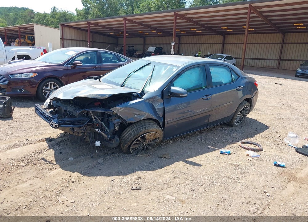 2016 TOYOTA COROLLA S PLUS VIN: 5YFBURHE5GP472468