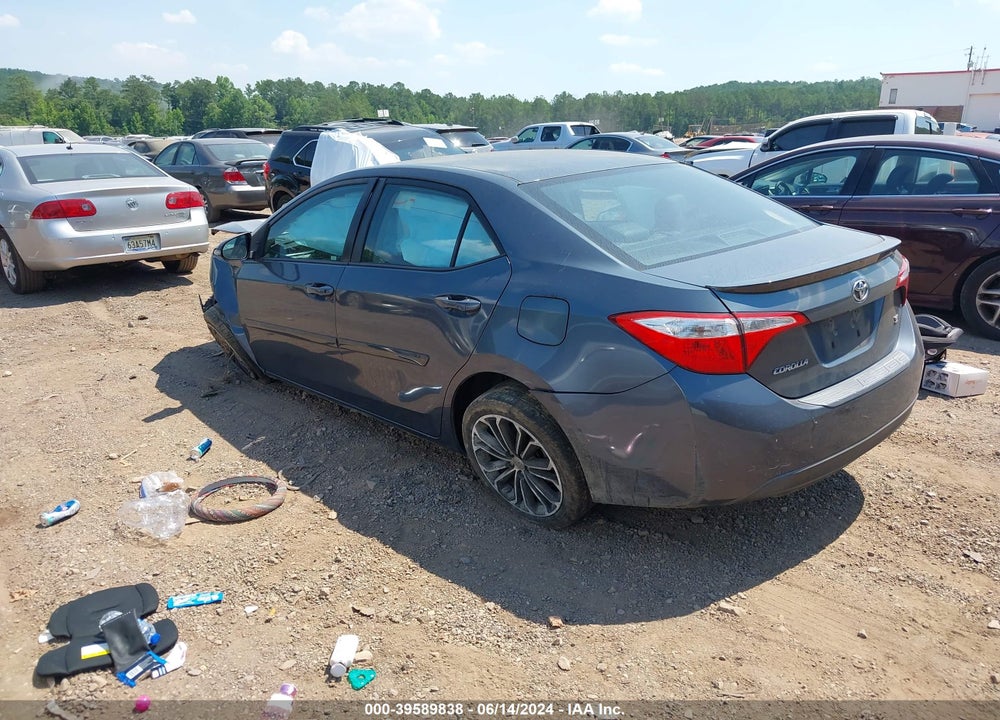 2016 TOYOTA COROLLA S PLUS VIN: 5YFBURHE5GP472468