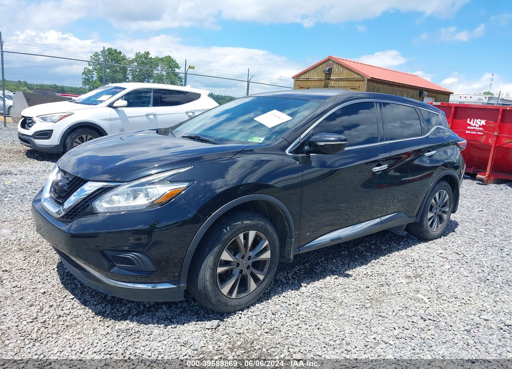 2015 NISSAN MURANO S VIN: 5N1AZ2MH7FN272252