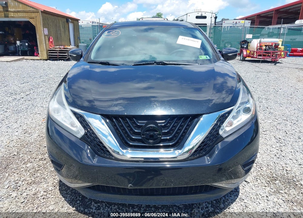 2015 NISSAN MURANO S VIN: 5N1AZ2MH7FN272252