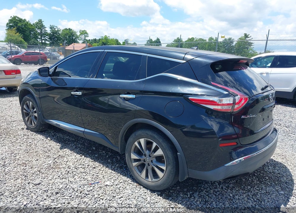 2015 NISSAN MURANO S VIN: 5N1AZ2MH7FN272252
