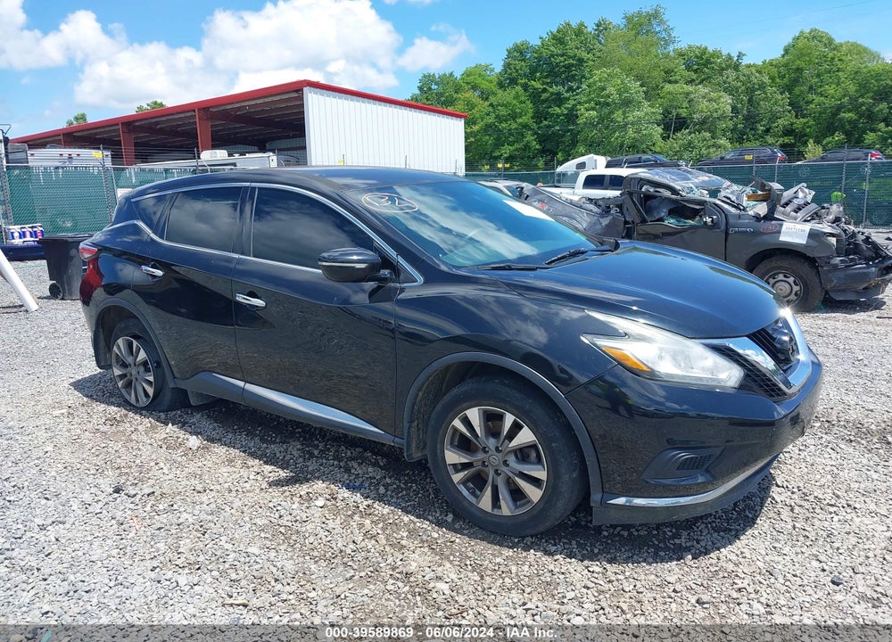 2015 NISSAN MURANO S VIN: 5N1AZ2MH7FN272252