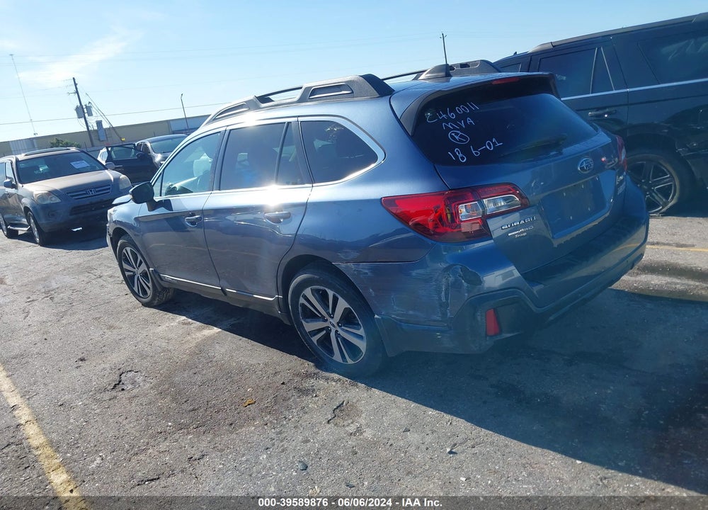 2018 SUBARU OUTBACK 2.5I LIMITED VIN: 4S4BSANCXJ3250823