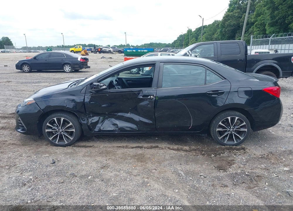2019 TOYOTA COROLLA SE VIN: 5YFBURHE3KP872019