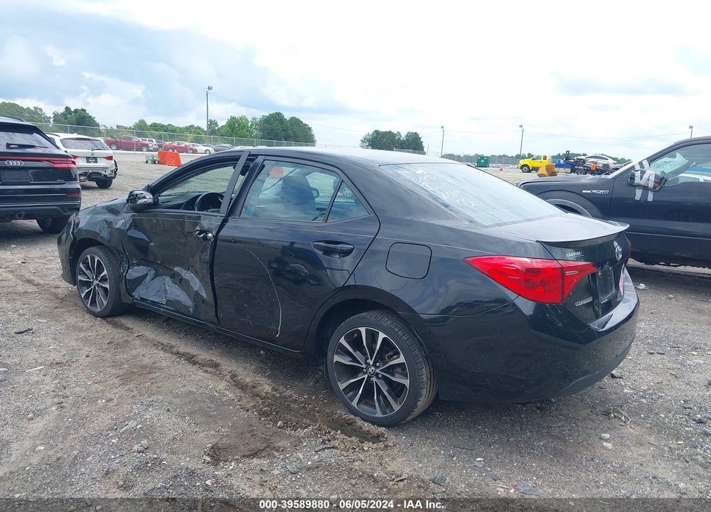 2019 TOYOTA COROLLA SE VIN: 5YFBURHE3KP872019