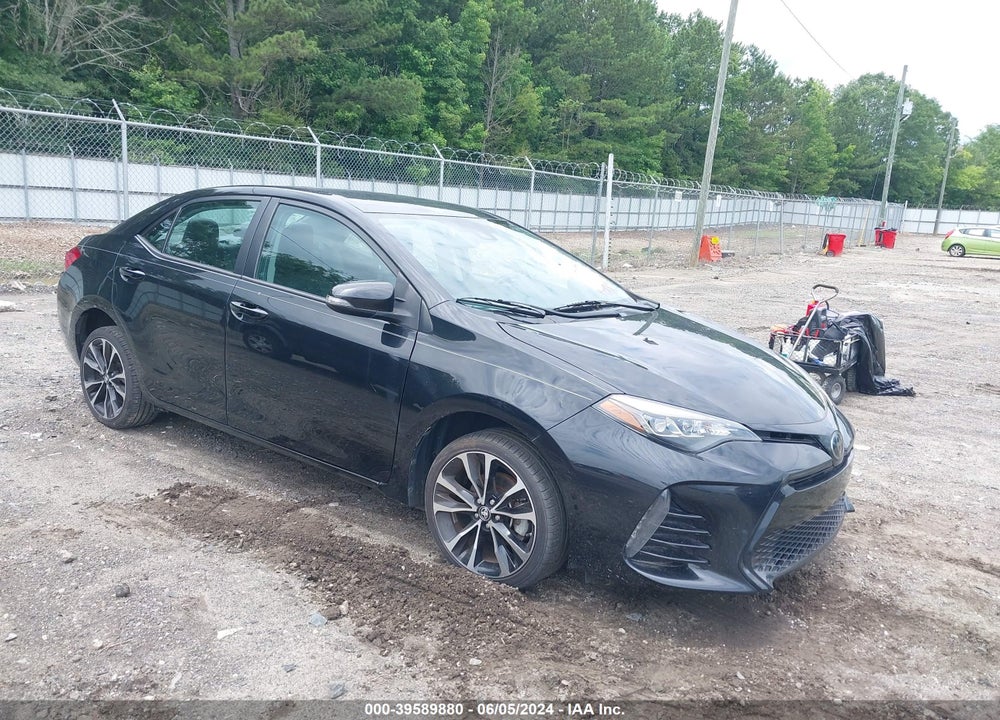 2019 TOYOTA COROLLA SE VIN: 5YFBURHE3KP872019