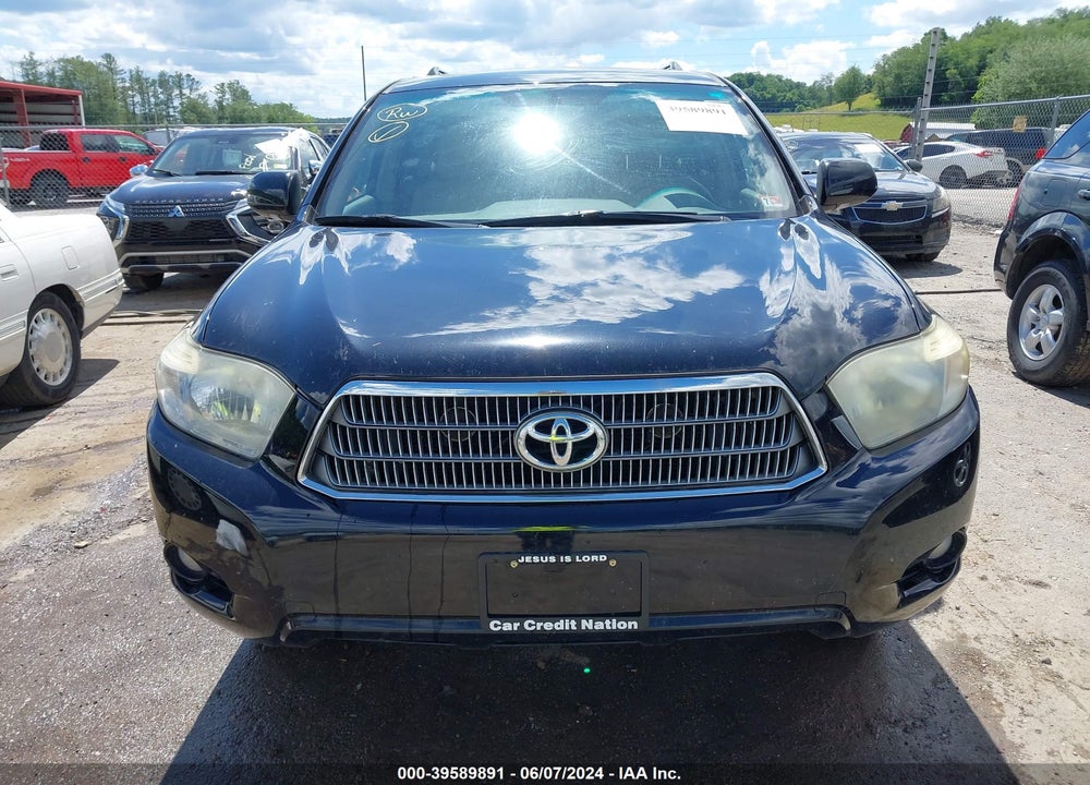2008 TOYOTA HIGHLANDER HYBRID LIMITED VIN: JTEEW44A382009110
