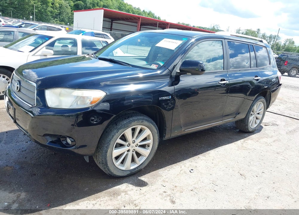 2008 TOYOTA HIGHLANDER HYBRID LIMITED VIN: JTEEW44A382009110