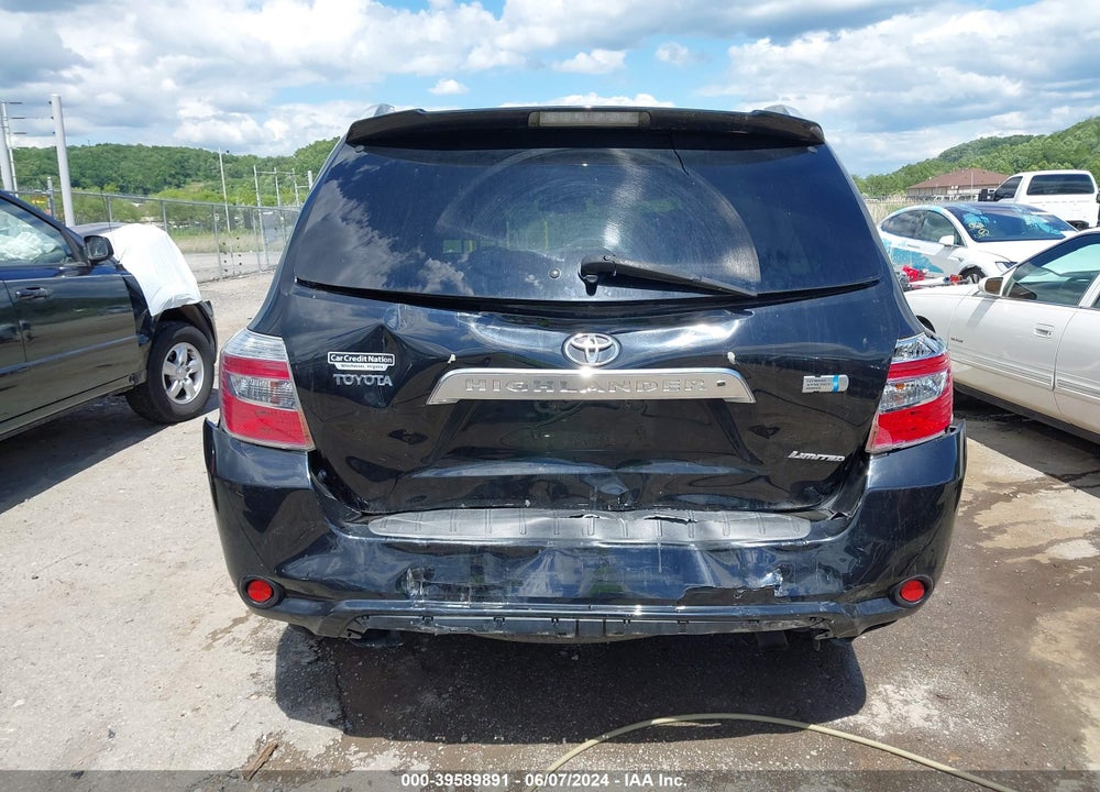 2008 TOYOTA HIGHLANDER HYBRID LIMITED VIN: JTEEW44A382009110