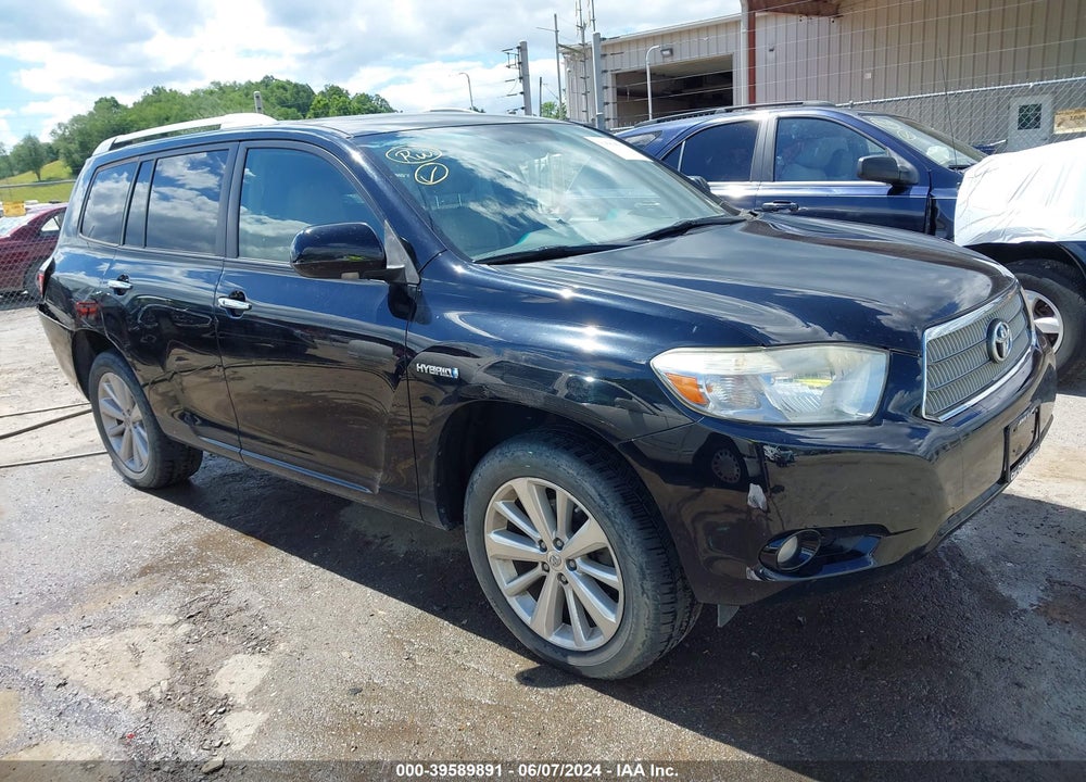 2008 TOYOTA HIGHLANDER HYBRID LIMITED VIN: JTEEW44A382009110