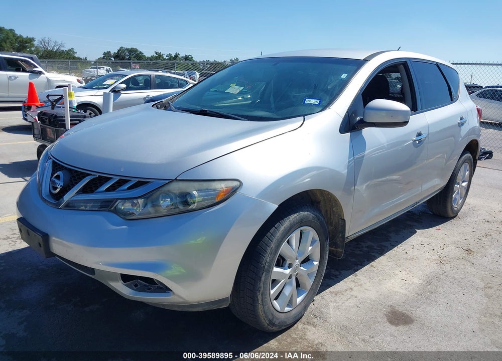 2014 NISSAN MURANO LE/S/SL/SV VIN: JN8AZ1MU0EW407757
