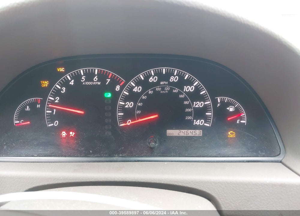 2006 TOYOTA CAMRY XLE V6 VIN: 4T1BF30K86U119065