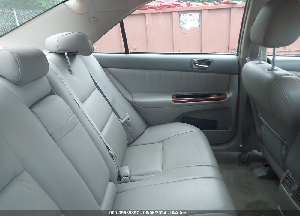 2006 TOYOTA CAMRY XLE V6 VIN: 4T1BF30K86U119065