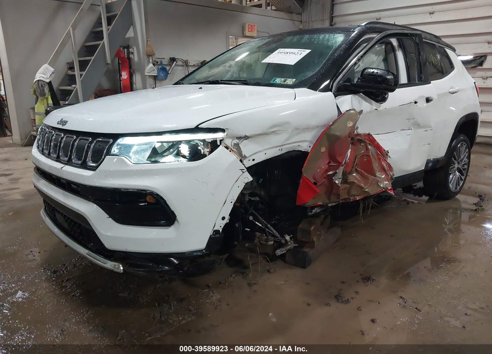 2022 JEEP COMPASS LIMITED 4X4 VIN: 3C4NJDCB7NT191532