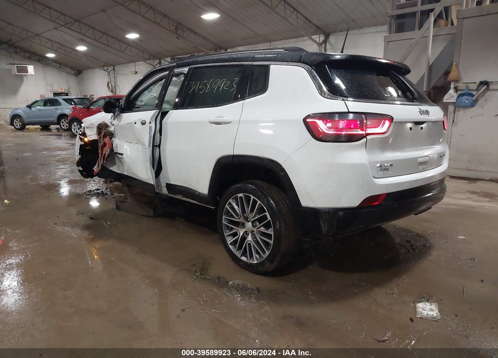 2022 JEEP COMPASS LIMITED 4X4 VIN: 3C4NJDCB7NT191532