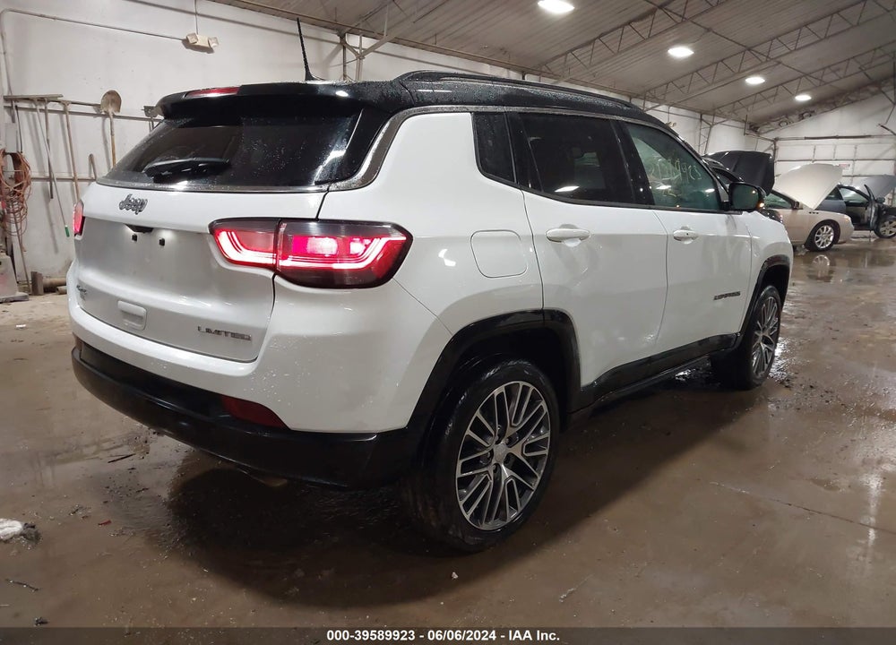 2022 JEEP COMPASS LIMITED 4X4 VIN: 3C4NJDCB7NT191532