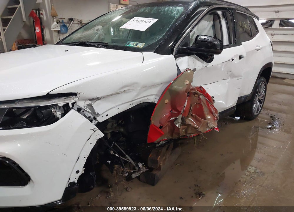 2022 JEEP COMPASS LIMITED 4X4 VIN: 3C4NJDCB7NT191532