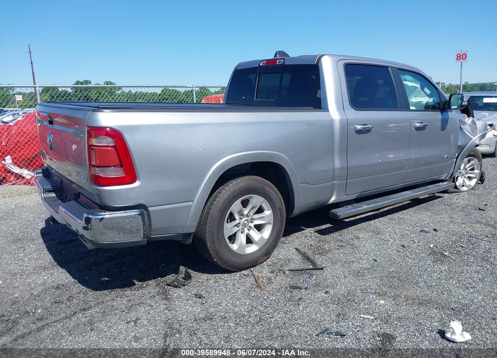 2019 RAM 1500 LAIE  4X4 6'4 BOX VIN: 1C6SRFRT2KN528103