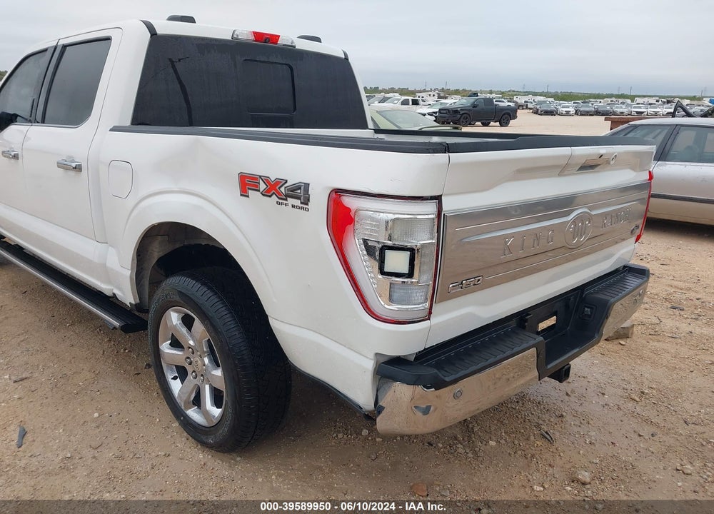 2021 FORD F-150 KING RANCH VIN: 1FTFW1ED4MFA99953