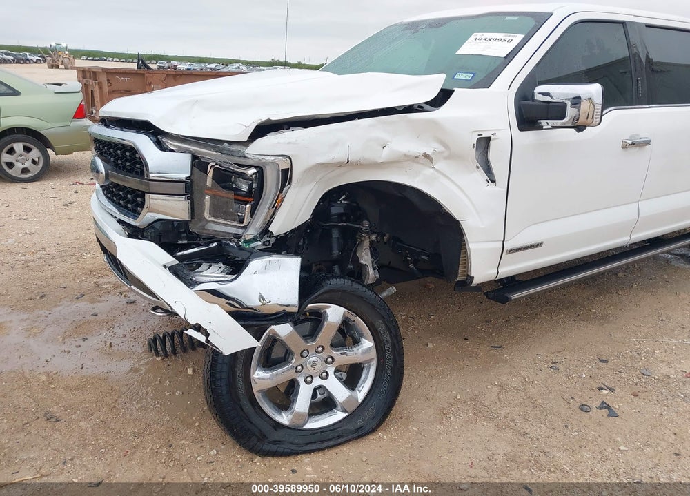 2021 FORD F-150 KING RANCH VIN: 1FTFW1ED4MFA99953