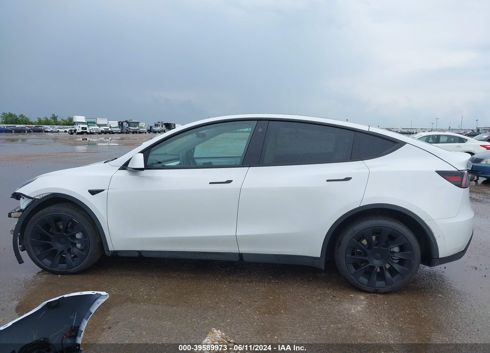 2021 TESLA MODEL Y LONG RANGE DUAL MOTOR ALL-WHEEL DRIVE VIN: 5YJYGDEEXMF293584