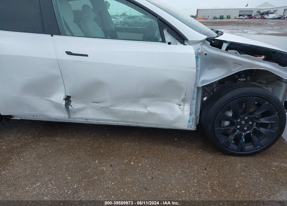 2021 TESLA MODEL Y LONG RANGE DUAL MOTOR ALL-WHEEL DRIVE VIN: 5YJYGDEEXMF293584