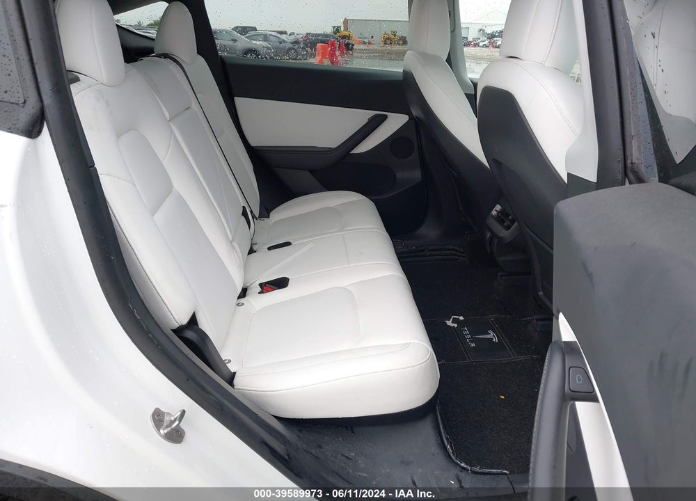 2021 TESLA MODEL Y LONG RANGE DUAL MOTOR ALL-WHEEL DRIVE VIN: 5YJYGDEEXMF293584
