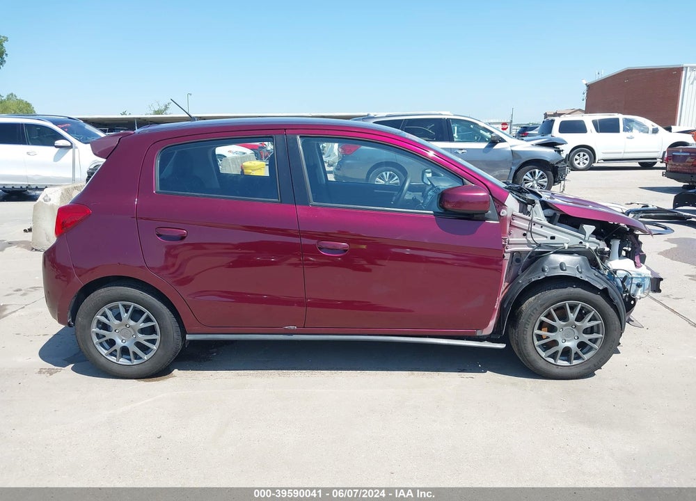 2018 MITSUBISHI MIRAGE ES VIN: ML32A3HJ1JH009249