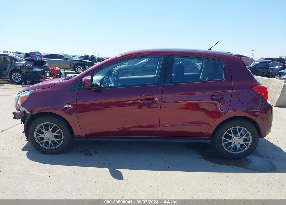 2018 MITSUBISHI MIRAGE ES VIN: ML32A3HJ1JH009249
