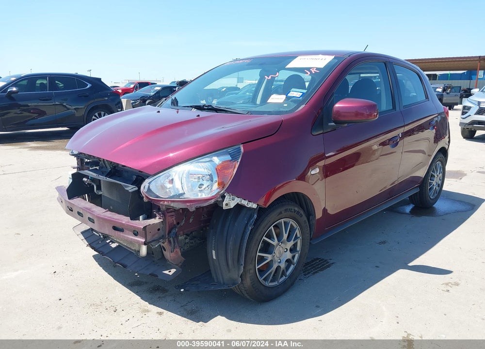 2018 MITSUBISHI MIRAGE ES VIN: ML32A3HJ1JH009249