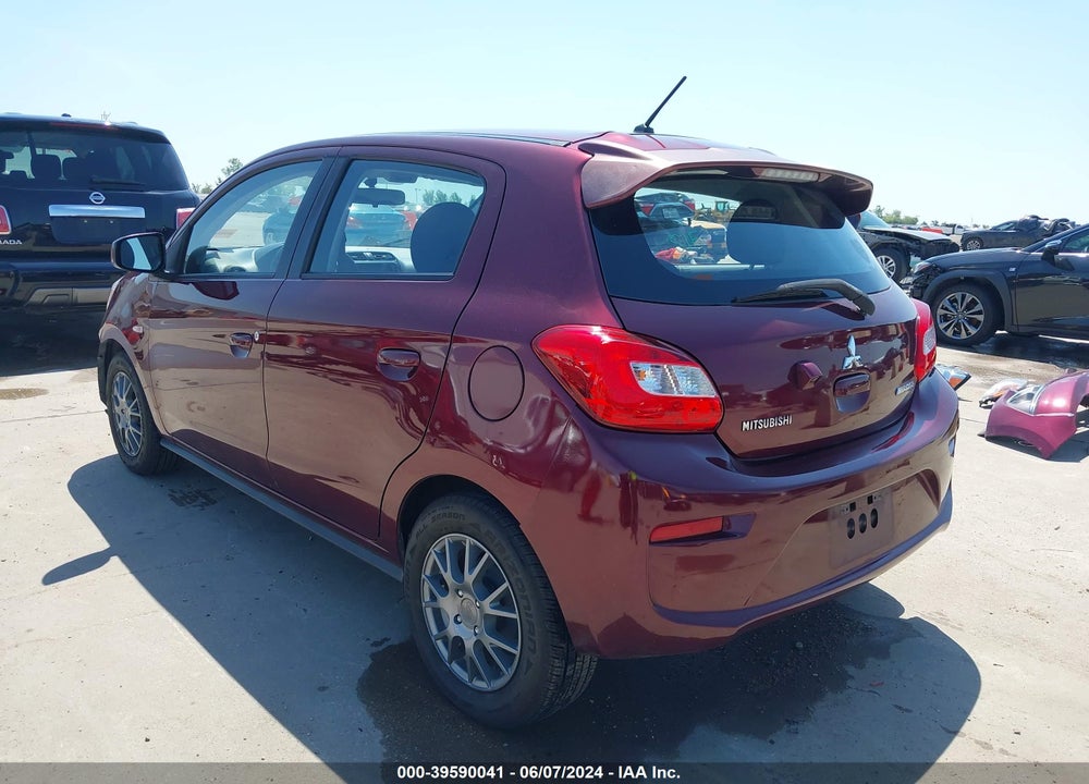 2018 MITSUBISHI MIRAGE ES VIN: ML32A3HJ1JH009249