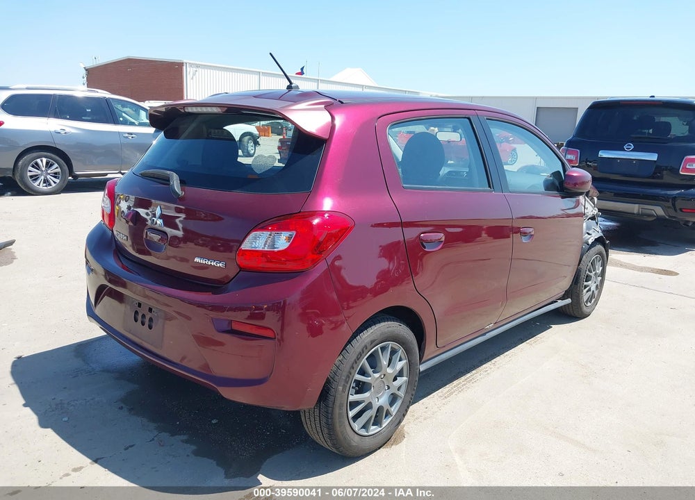 2018 MITSUBISHI MIRAGE ES VIN: ML32A3HJ1JH009249