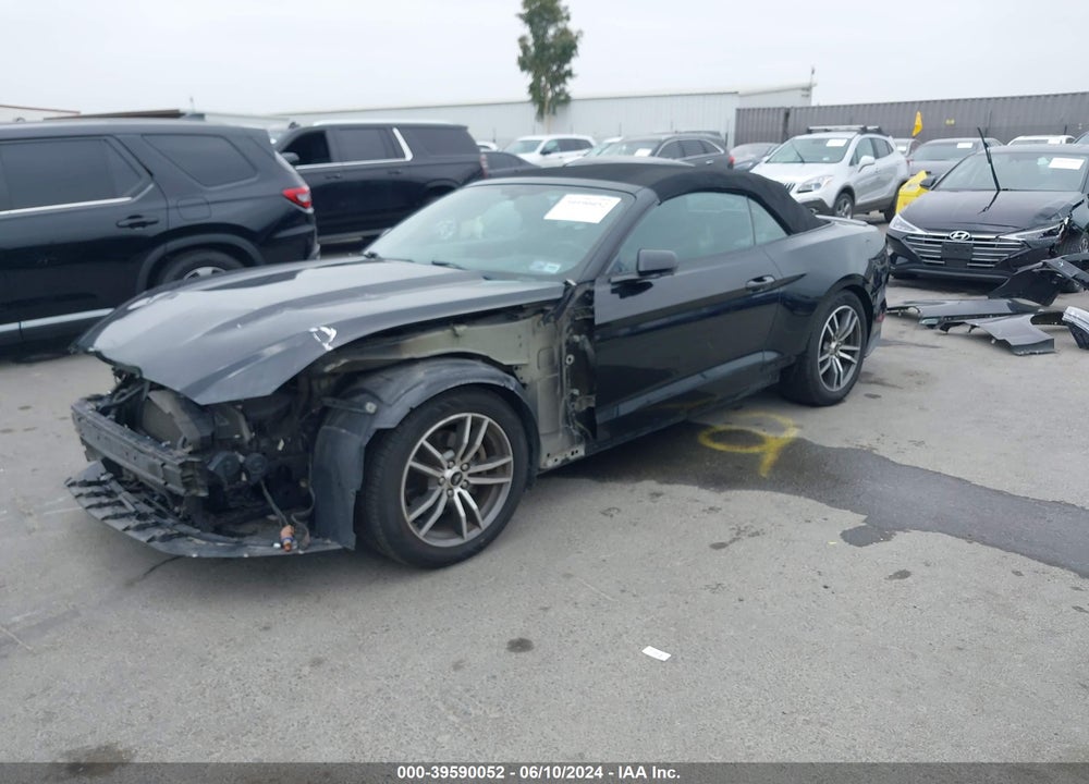 2017 FORD MUSTANG ECOBOOST PREMIUM VIN: 1FATP8UH3H5273140