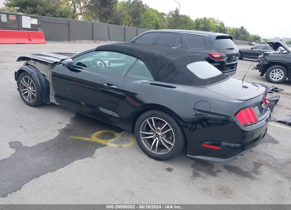 2017 FORD MUSTANG ECOBOOST PREMIUM VIN: 1FATP8UH3H5273140