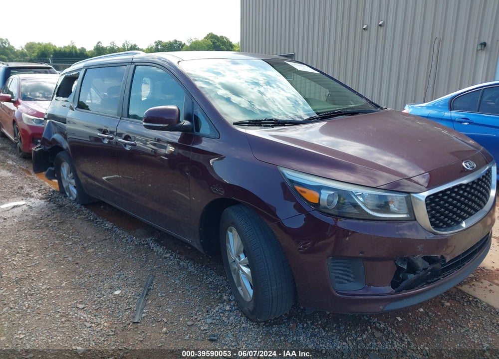 2017 KIA SEDONA LX VIN: KNDMB5C15H6324213